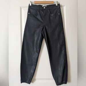 Frame Coated Denim Jogger
